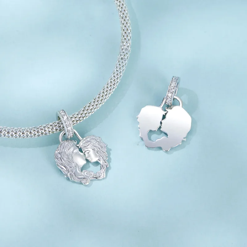 (imagine pentru) Talisman Pandora Mama Fiica stil PANDORA - SCC2794 - Vizualizare 5