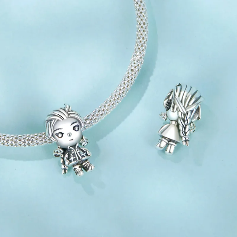 (imagine pentru) PANDORA Tip Punk Girl Charm - SCC2793 - Vizualizare 4