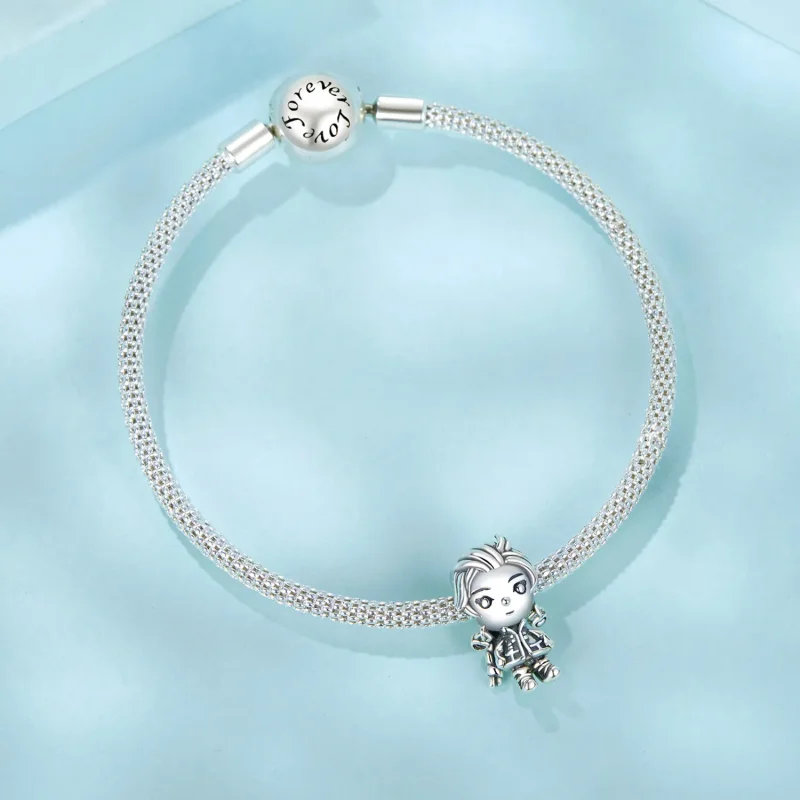 (imagine pentru) PANDORA Tip Punk Girl Charm - SCC2793 - Vizualizare 5