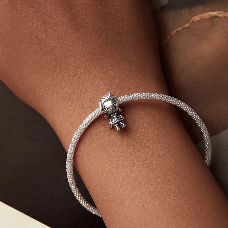 (imagine pentru) PANDORA Tip Punk Girl Charm - SCC2793 - Vizualizare 7