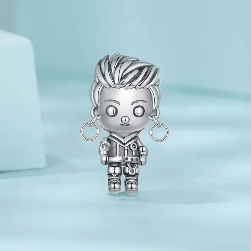 (imagine pentru) PANDORA Tip Punk Boy Charm - SCC2792 - Vizualizare 2