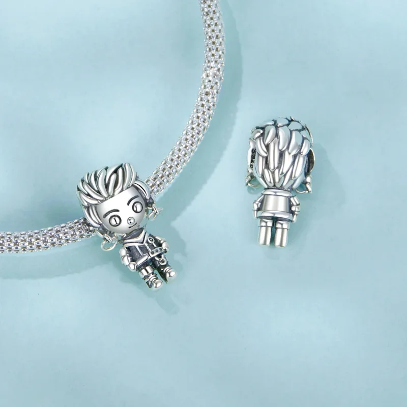 (imagine pentru) PANDORA Tip Punk Boy Charm - SCC2792 - Vizualizare 4