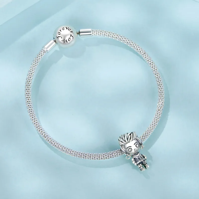 (imagine pentru) PANDORA Tip Punk Boy Charm - SCC2792 - Vizualizare 5