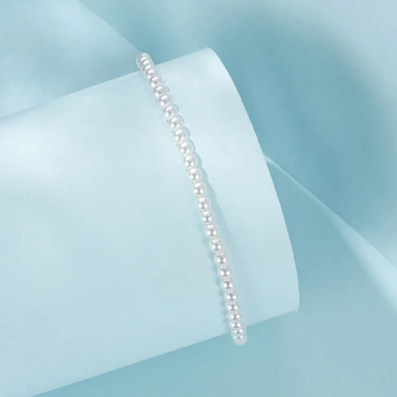 (imagine pentru) Brățară Australian White Pearl Stil PANDORA - SCB280 - Vizualizare 2