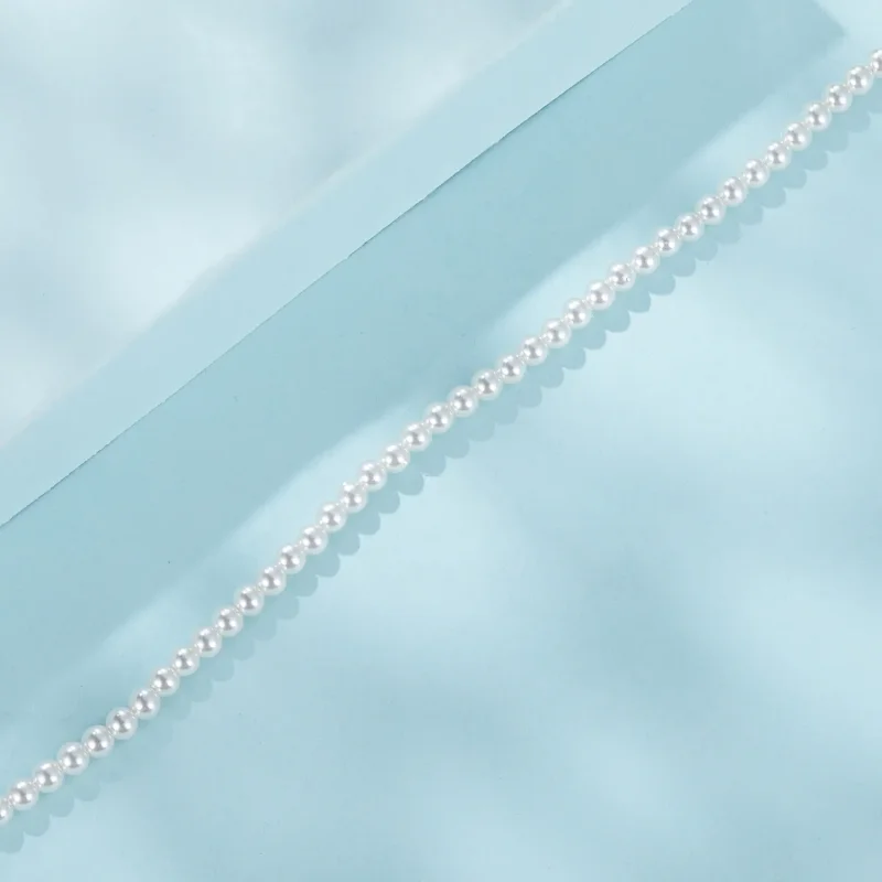 (imagine pentru) Brățară Australian White Pearl Stil PANDORA - SCB280 - Vizualizare 4