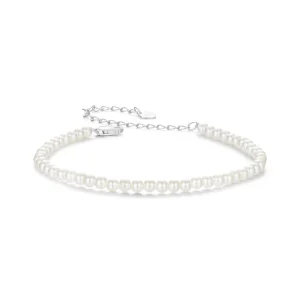 (imagine pentru) Brățară Australian White Pearl Stil PANDORA - SCB280