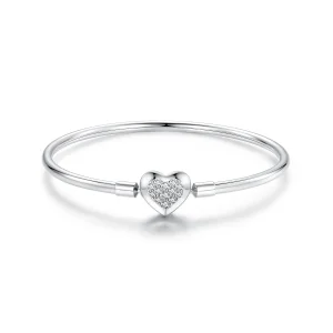 (imagine pentru) Brățară PANDORA Style Heart Basic - BSB192
