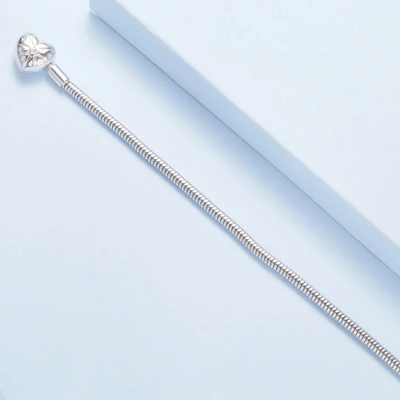 (imagine pentru) Brățară PANDORA Style Star Heart Basic - BSB196 - Vizualizare 6