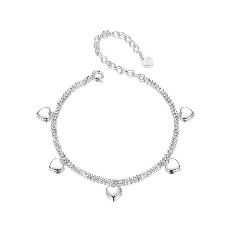 (imagine pentru) Bratara din margele PANDORA Style Love cu strat dublu - BSB190