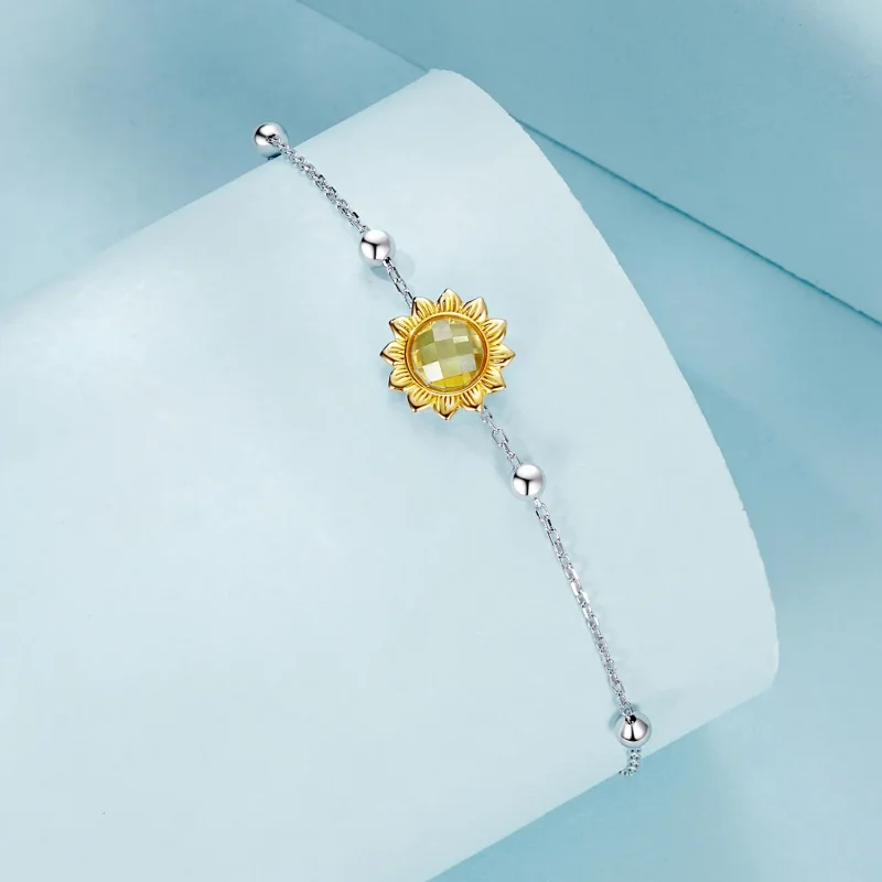 (imagine pentru) Bratara Stil Floarea Soarelui PANDORA - SCB282 - Vizualizare 2