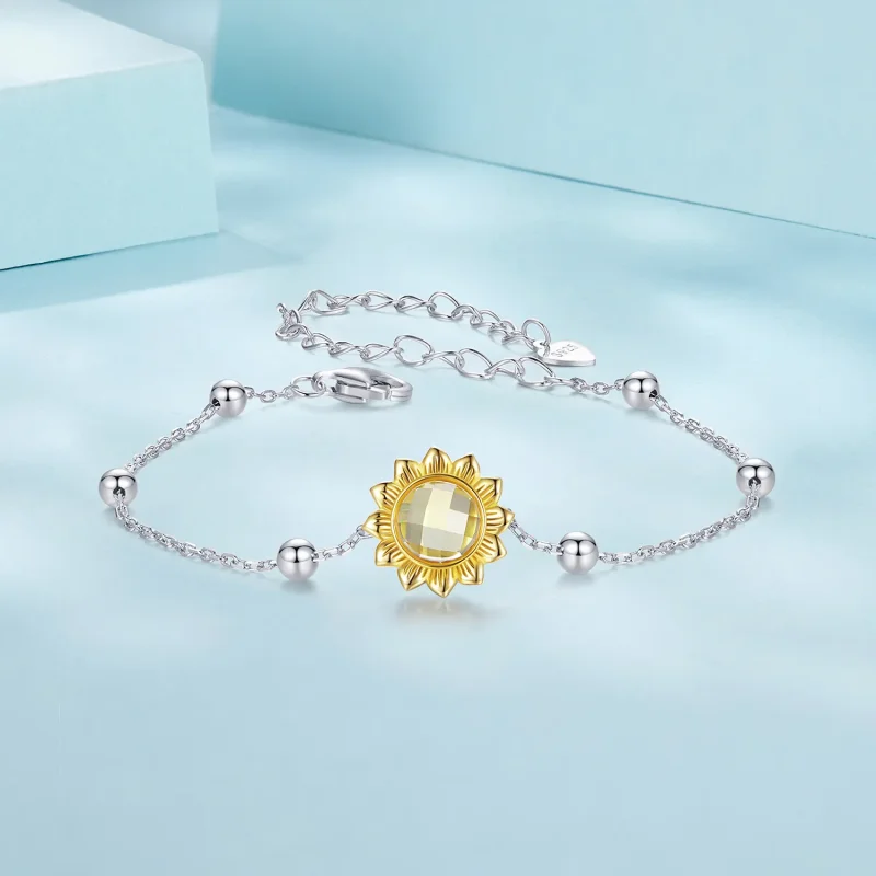 (imagine pentru) Bratara Stil Floarea Soarelui PANDORA - SCB282 - Vizualizare 4