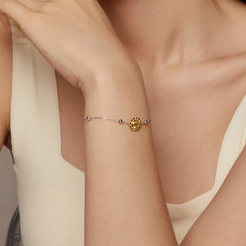 (imagine pentru) Bratara Stil Floarea Soarelui PANDORA - SCB282 - Vizualizare 9