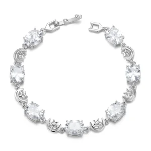 (imagine pentru) Bratara Stil Stele si Luna PANDORA - YIB068-A