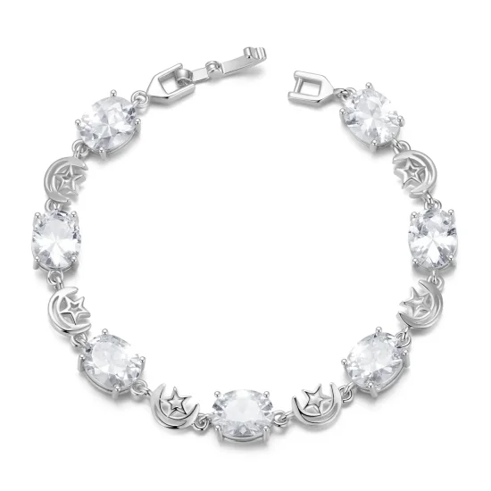 (imagine pentru) Bratara Stil Stele si Luna PANDORA - YIB068-A