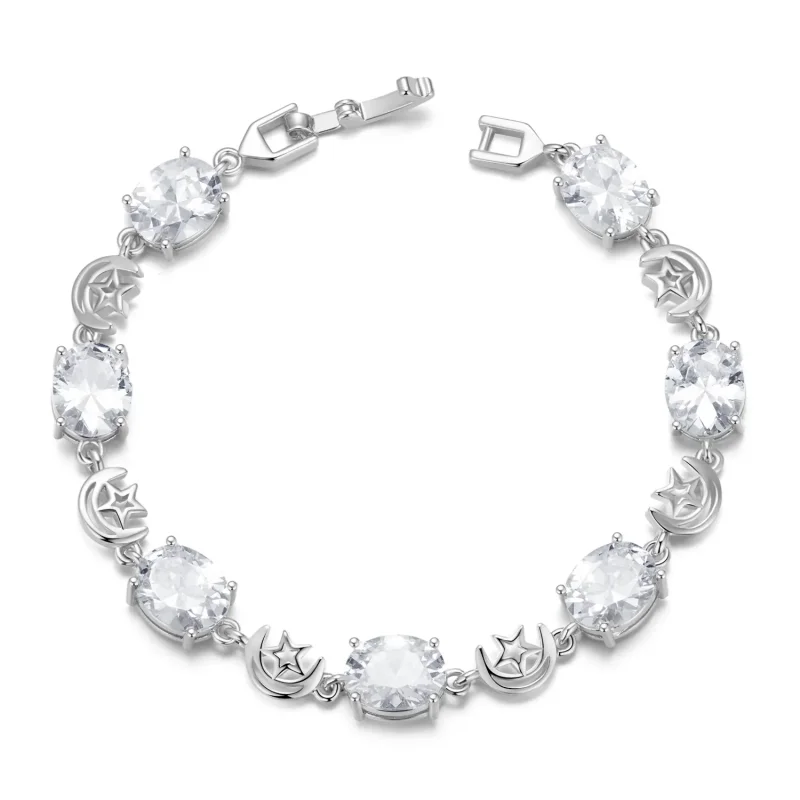 (imagine pentru) Bratara Stil Stele si Luna PANDORA - YIB068-A
