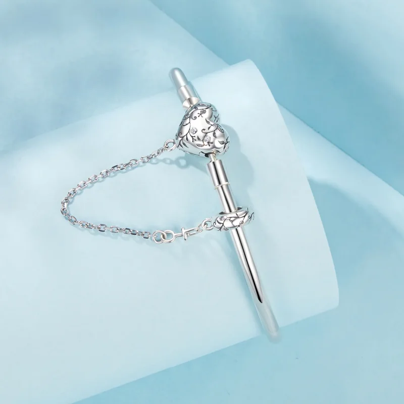 (imagine pentru) Bratara Vintage Inima Stil PANDORA - SCB287 - Vizualizare 2
