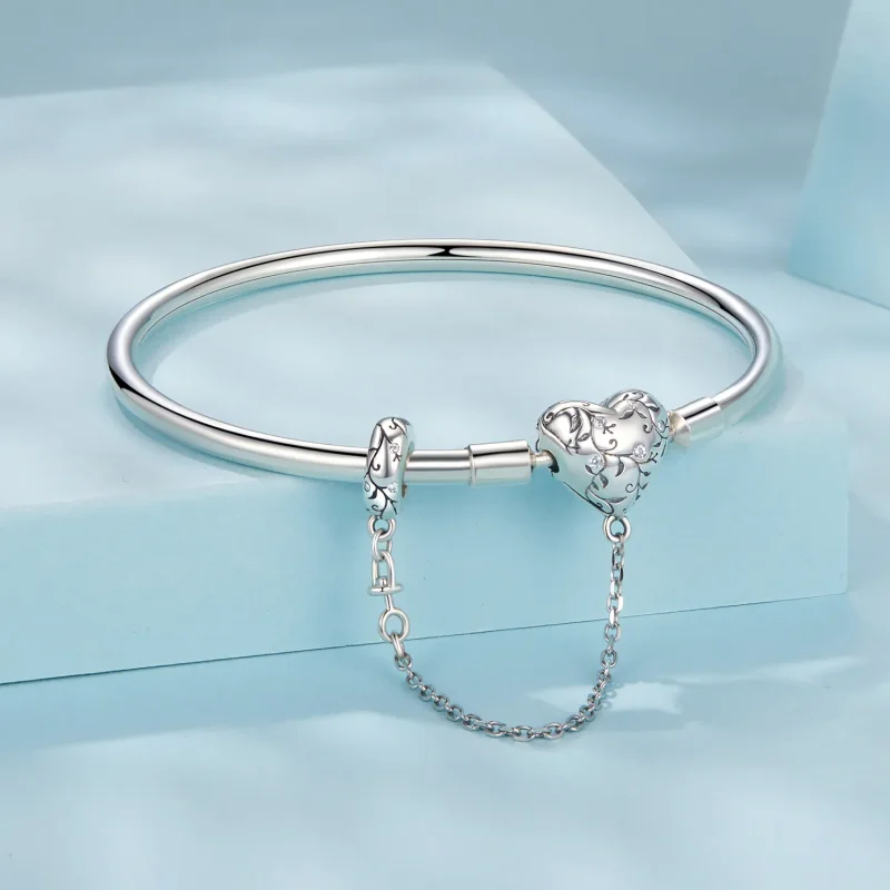 (imagine pentru) Bratara Vintage Inima Stil PANDORA - SCB287 - Vizualizare 3