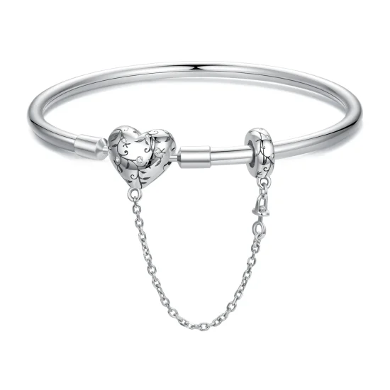 (imagine pentru) Bratara Vintage Inima Stil PANDORA - SCB287