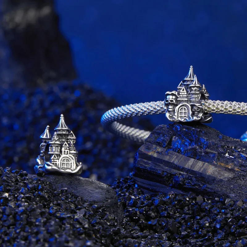 (imagine pentru) Castel bântuit în stil PANDORA - SCC2896 - Vizualizare 4