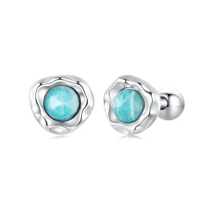 (imagine pentru) Cercei Amazonite Stil PANDORA - BSE1056