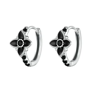 (imagine pentru) Cercei cu flori de noapte in stil PANDORA - SCE1801
