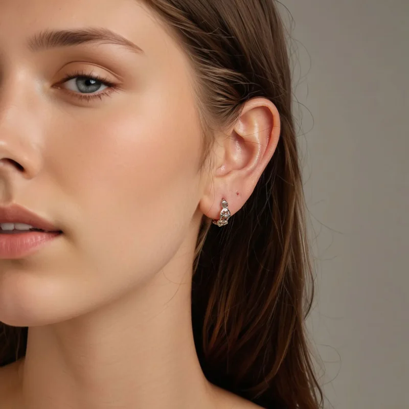 (imagine pentru) Cercei cu model palat vintage stil PANDORA - BSE1055 - Vizualizare 7