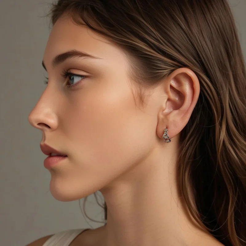 (imagine pentru) Cercei cu model palat vintage stil PANDORA - BSE1055 - Vizualizare 8