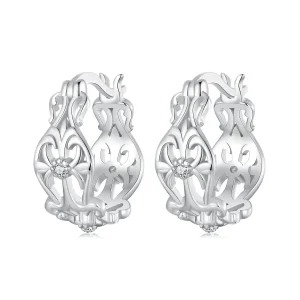 (imagine pentru) Cercei cu model palat vintage stil PANDORA - BSE1055