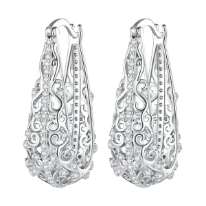 (imagine pentru) Cercei cu model stil PANDORA - BSE753