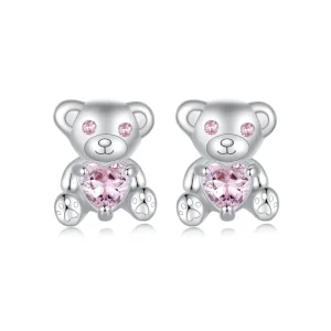 (imagine pentru) Cercei Love Bear Style PANDORA - SCE1774