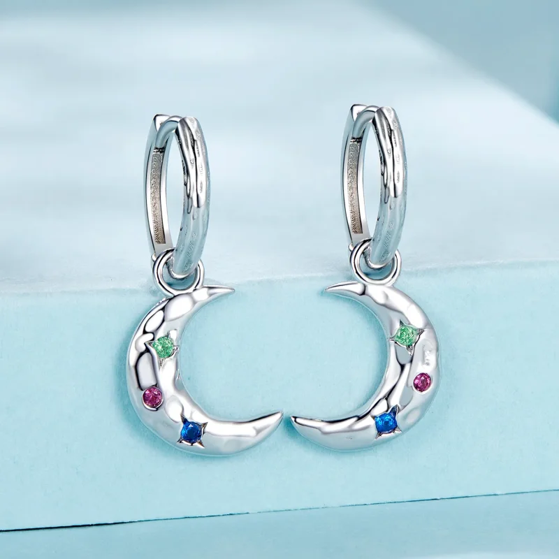 (imagine pentru) Cercei Moon Style PANDORA - SCE1778 - Vizualizare 2