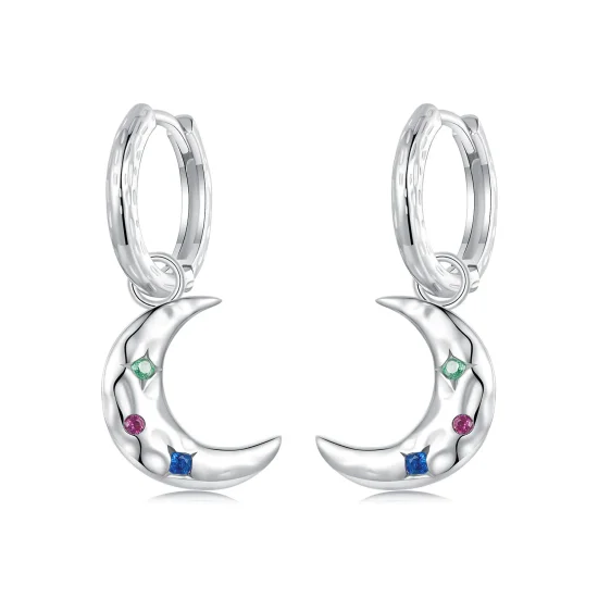 (imagine pentru) Cercei Moon Style PANDORA - SCE1778
