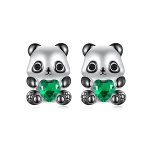 (imagine pentru) Cercei Panda Stil Inimă PANDORA - SCE1775