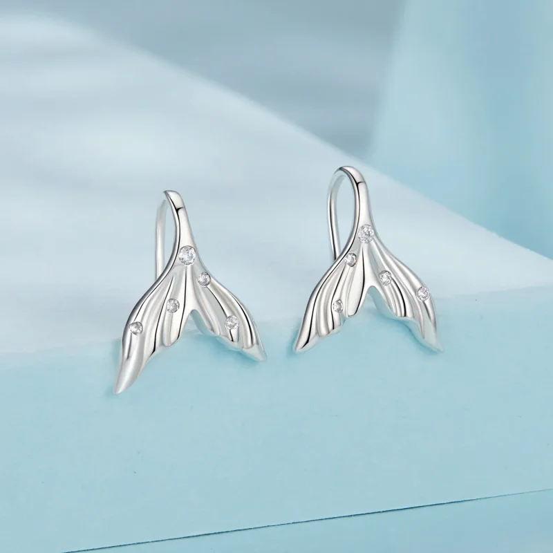 (imagine pentru) Cercei PANDORA Style Fishtail - SCE1807 - Vizualizare 2