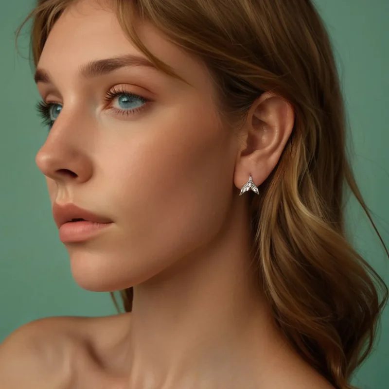 (imagine pentru) Cercei PANDORA Style Fishtail - SCE1807 - Vizualizare 8