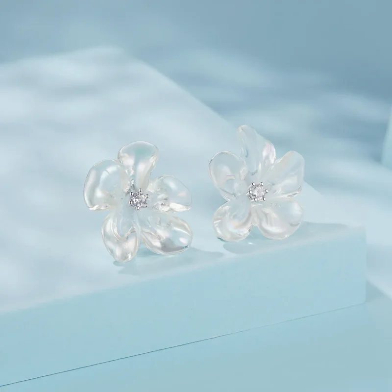 (imagine pentru) Cercei PANDORA Style Fresh flower - SCE1804 - Vizualizare 2