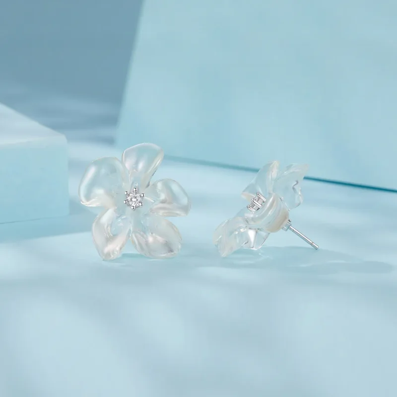 (imagine pentru) Cercei PANDORA Style Fresh flower - SCE1804 - Vizualizare 4