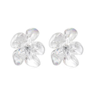 (imagine pentru) Cercei PANDORA Style Fresh flower - SCE1804