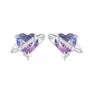 (imagine pentru) Cercei PANDORA Style Gradient Starry Sky - SCE1768