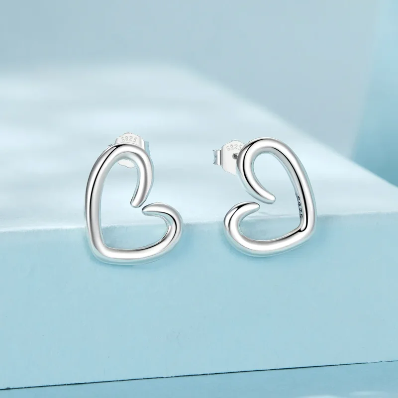 (imagine pentru) Cercei PANDORA Style Heart - SCE1769 - Vizualizare 2
