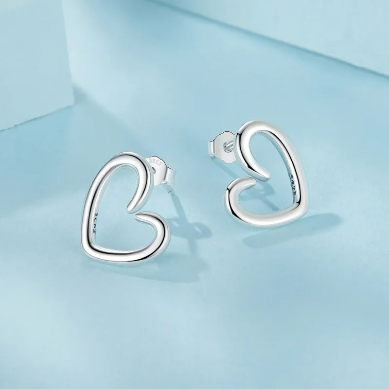 (imagine pentru) Cercei PANDORA Style Heart - SCE1769 - Vizualizare 3