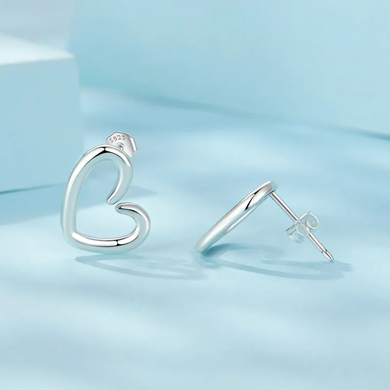 (imagine pentru) Cercei PANDORA Style Heart - SCE1769 - Vizualizare 4