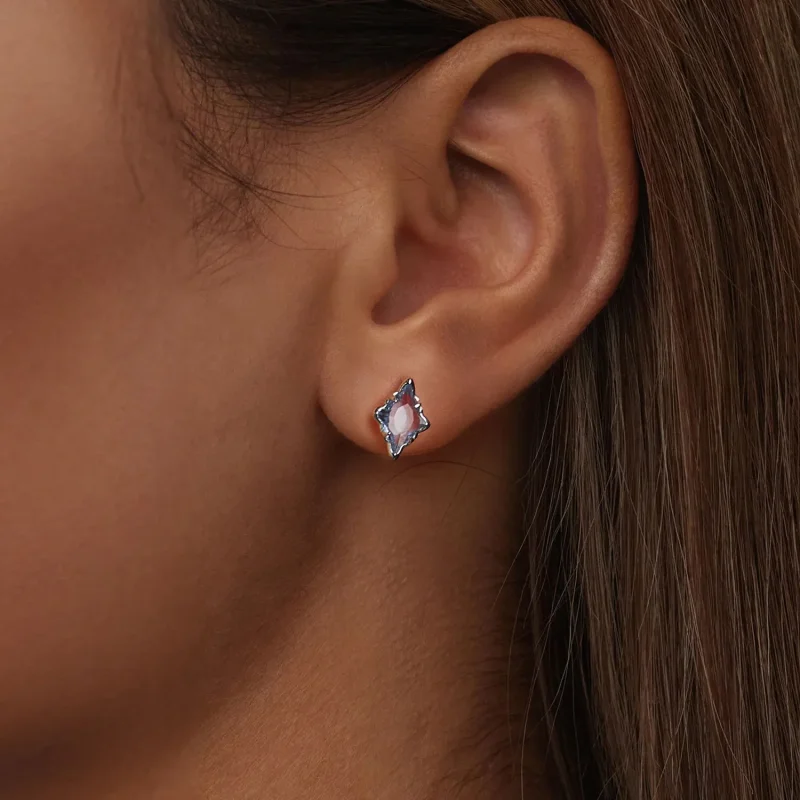 (imagine pentru) Cercei PANDORA Style Star - BSE1050 - Vizualizare 6