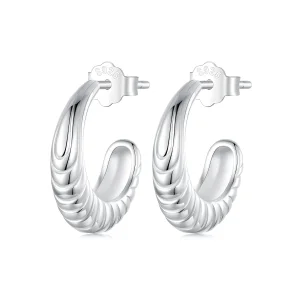 (imagine pentru) Cercei PANDORA Style Temperament textura - BSE1058