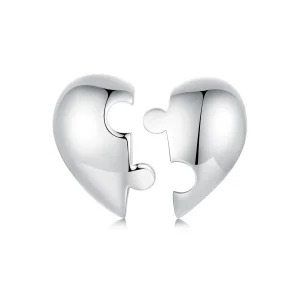 (imagine pentru) Cercei puzzle PANDORA Style Heart - SCE1770