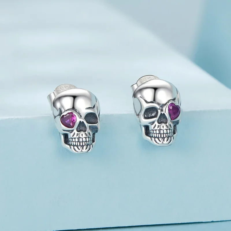 (imagine pentru) Cercei Skull Skull PANDORA - SCE1771 - Vizualizare 2