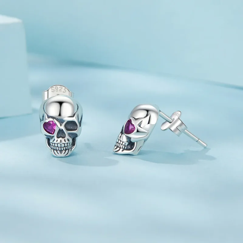 (imagine pentru) Cercei Skull Skull PANDORA - SCE1771 - Vizualizare 4
