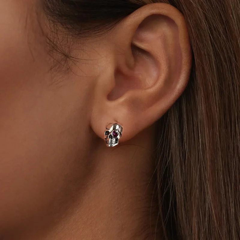 (imagine pentru) Cercei Skull Skull PANDORA - SCE1771 - Vizualizare 6