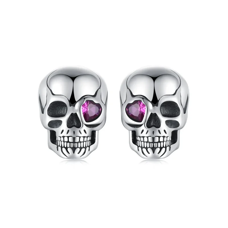 (imagine pentru) Cercei Skull Skull PANDORA - SCE1771