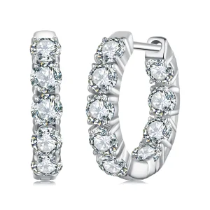 (imagine pentru) Cercei Sparkling Stil PANDORA (un certificat) - MSE069